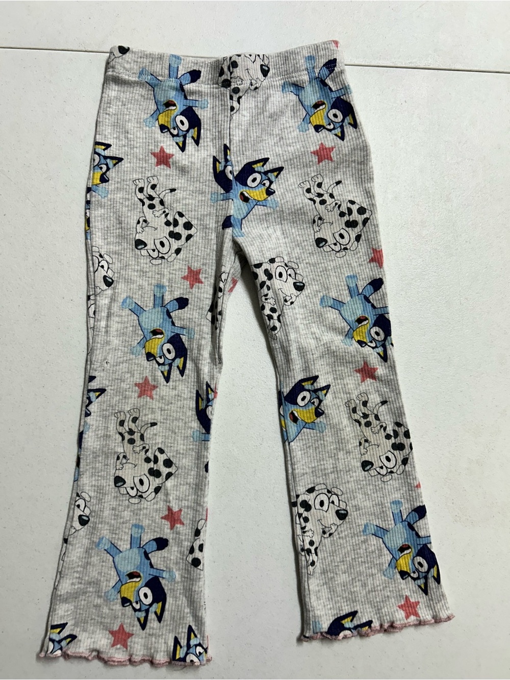 Kids Bluey Cartoon Pajama Pants - Fun Bluey Print